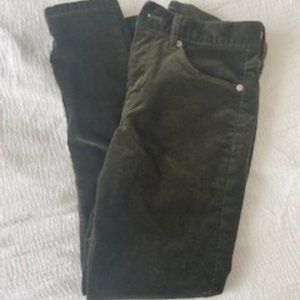 Banana Republic skinny corduroy pants -26P